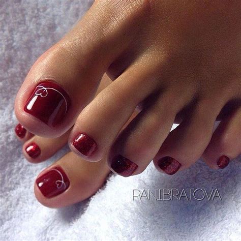 Pedicure para pies morenos